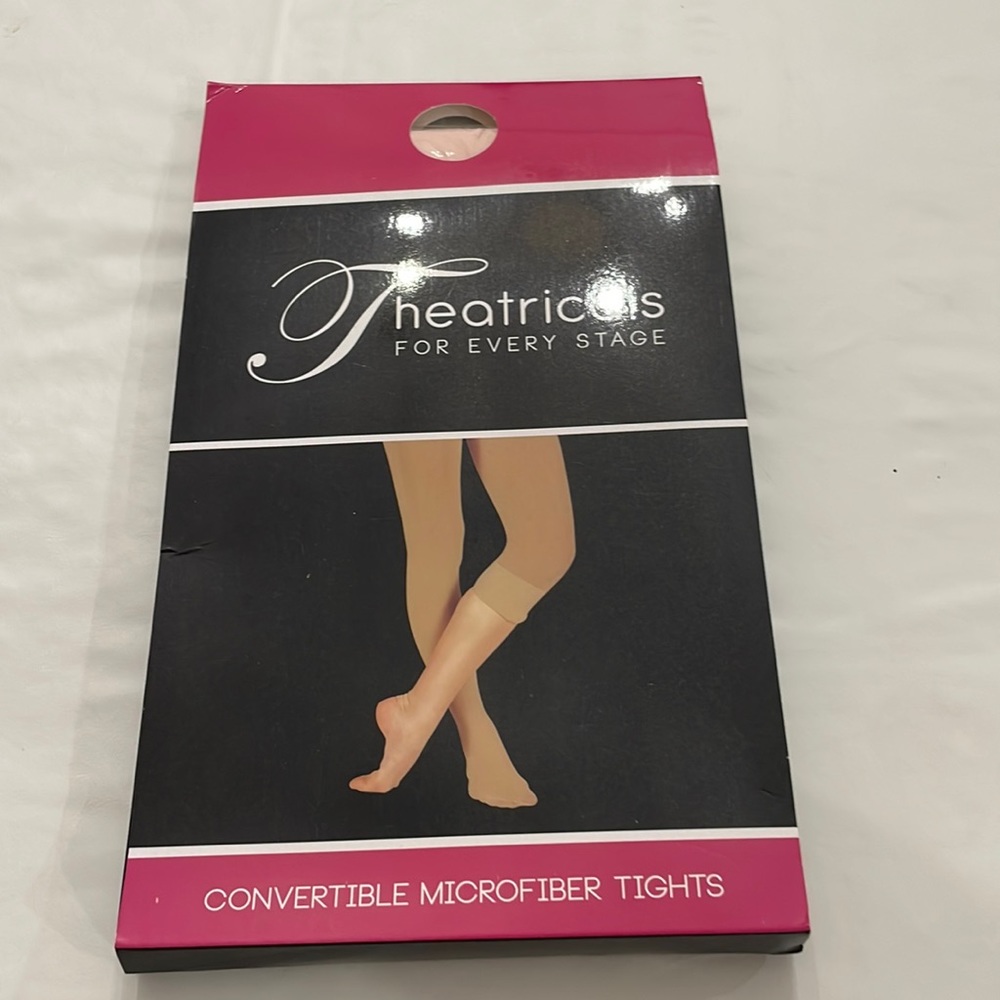 Theatricals ballet pink ballet transition tights ultra soft waistband XL adult